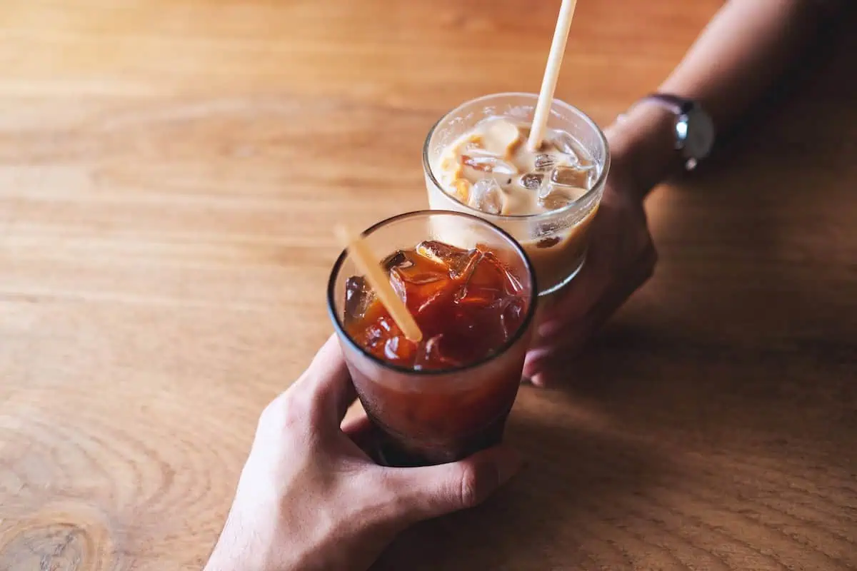 kopi americano vs kopi susu gula aren